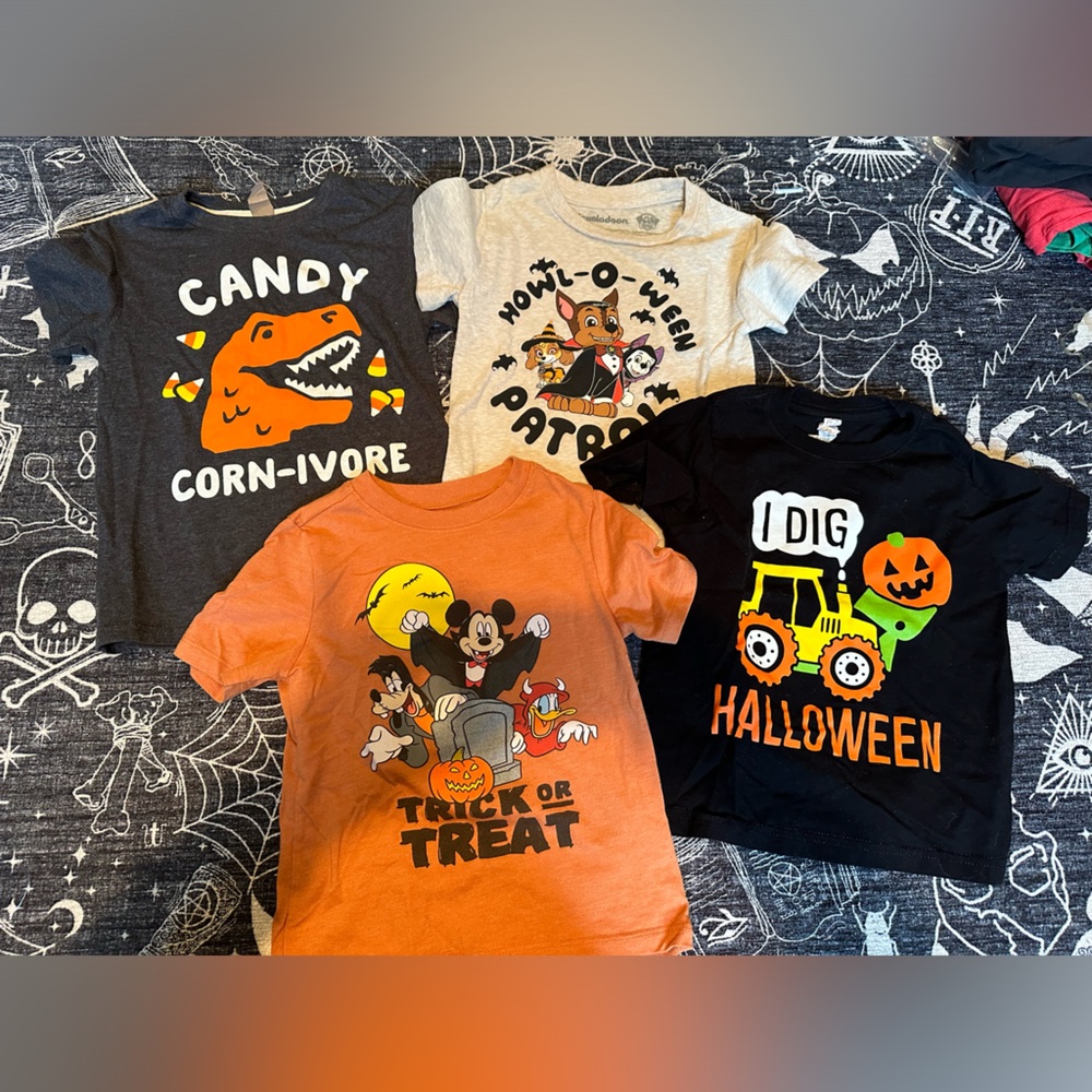 4T Halloween Tee Bundle